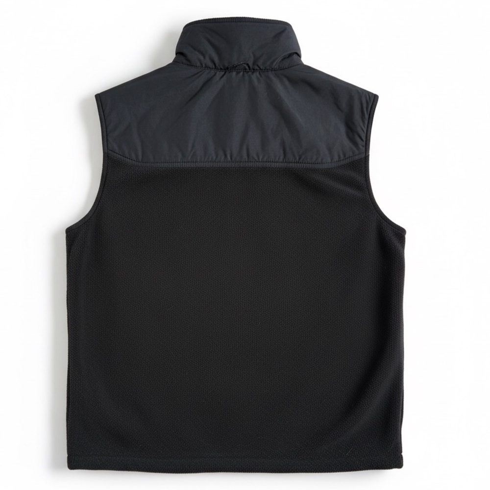 Columbia Titanium Fleece Vest Black Full Zip Outdoor Hiking Cozy Warm Travel L - Picture 3 of 6